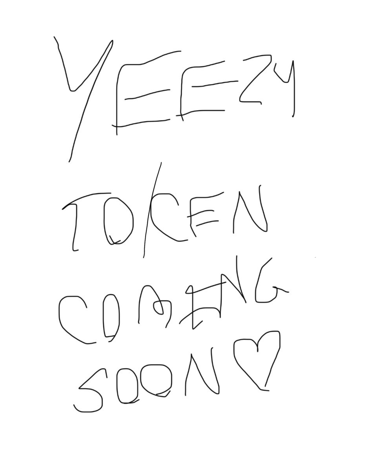 YEEZY TOKEN COMING SOON